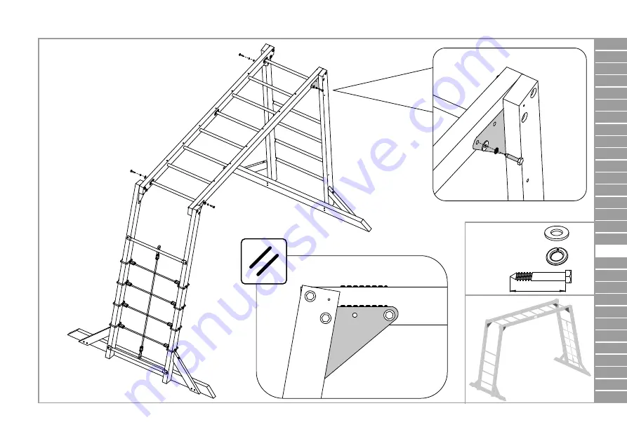 Plum Wooden Monkey Bars 27695 Скачать руководство пользователя страница 25