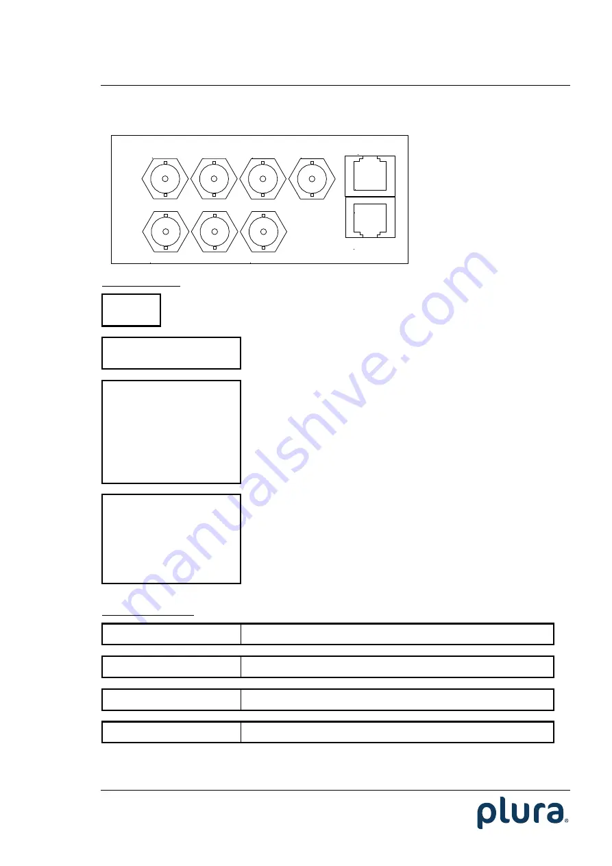 Plura RUB VM Functional Description And Specifications Download Page 7