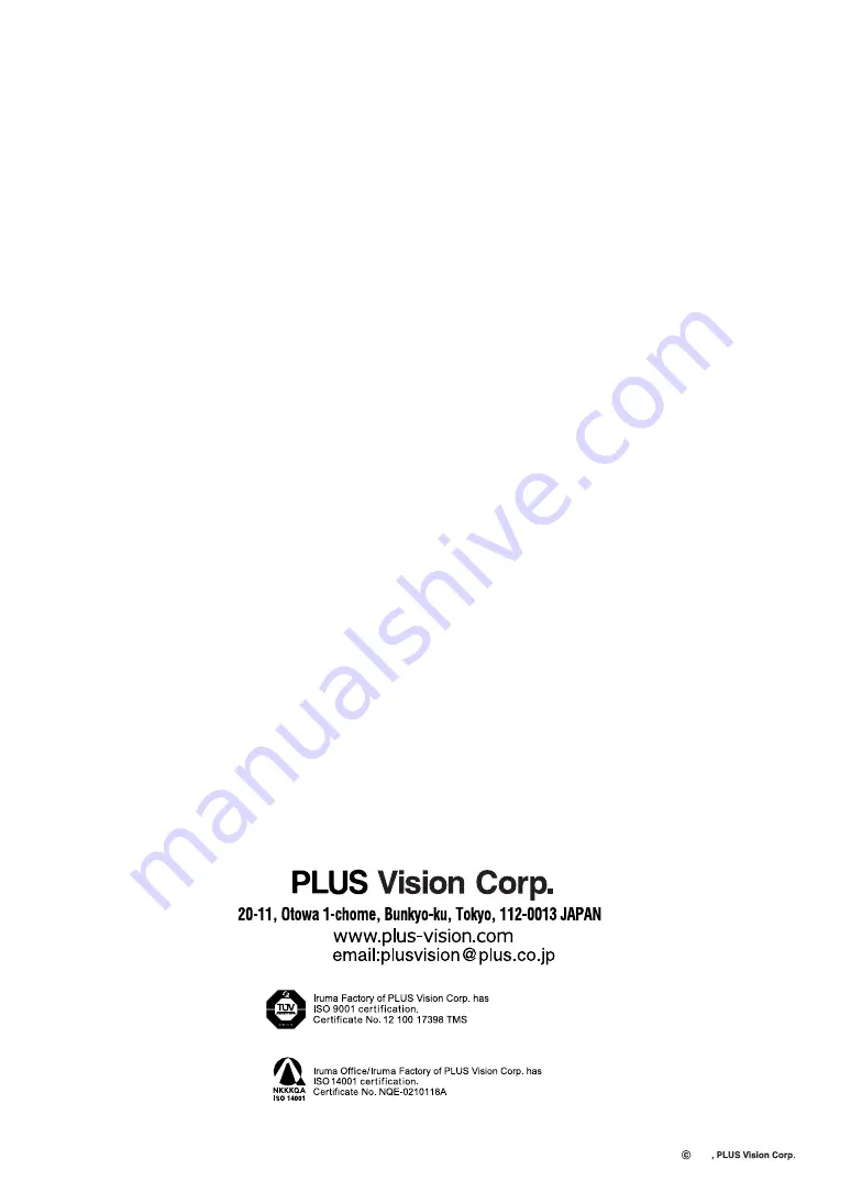 PLUS Vision U4-111 User Manual Download Page 80