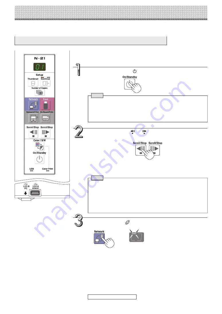 Plus C-21 Series Network Manual Download Page 21