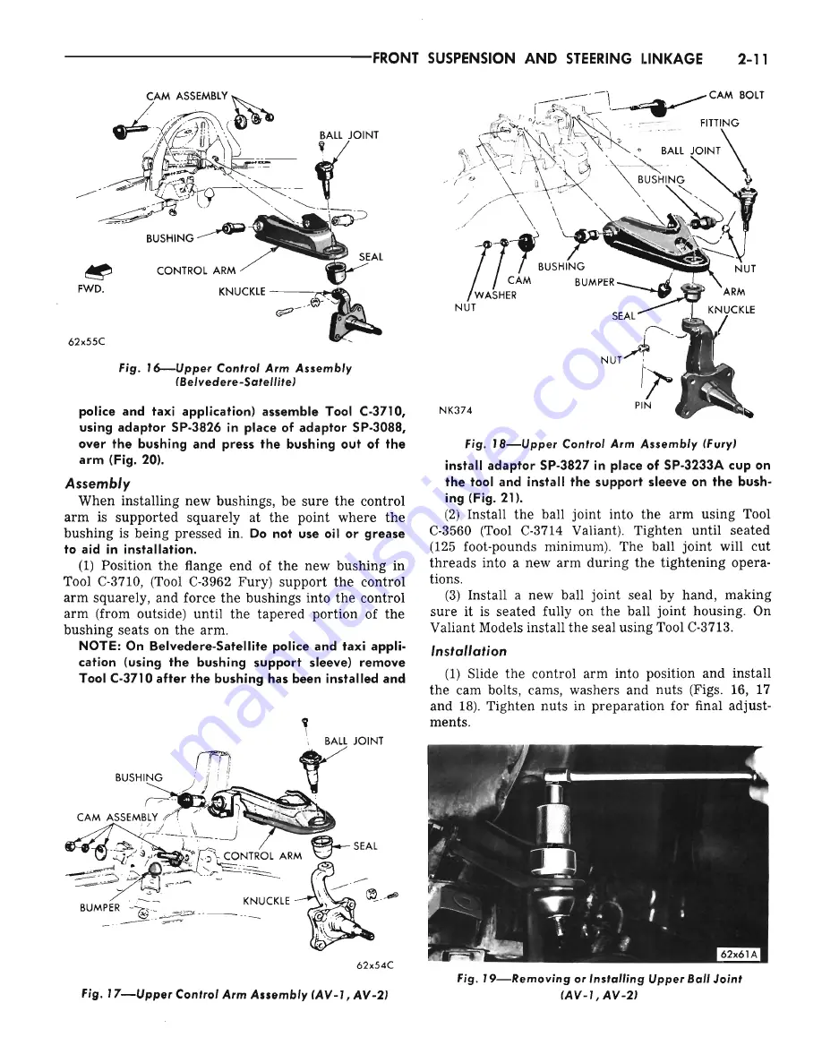 Plymouth Barracuda 1965 Service – Technical Manual Download Page 69