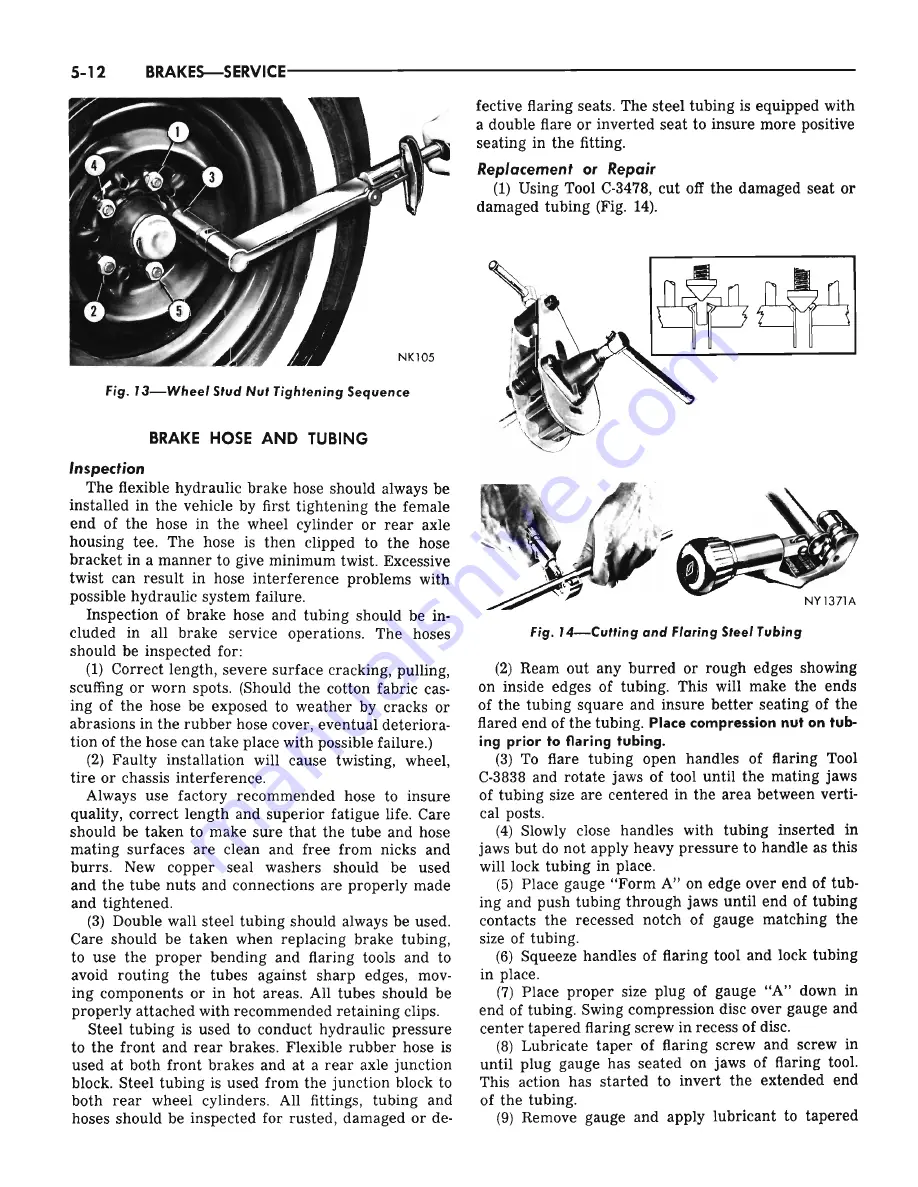 Plymouth Barracuda 1965 Service – Technical Manual Download Page 110