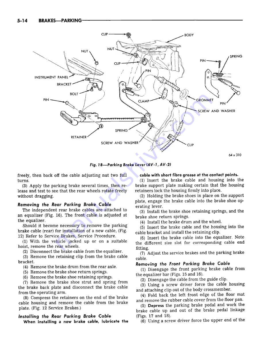 Plymouth Barracuda 1965 Service – Technical Manual Download Page 112