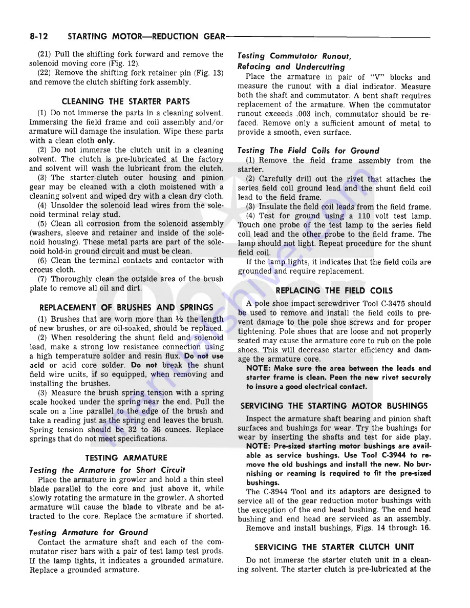 Plymouth Barracuda 1965 Service – Technical Manual Download Page 156