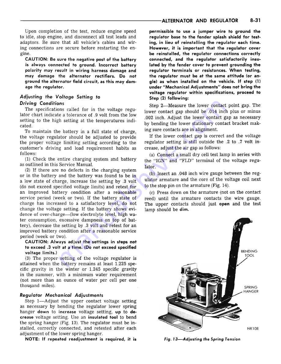 Plymouth Barracuda 1965 Service – Technical Manual Download Page 175