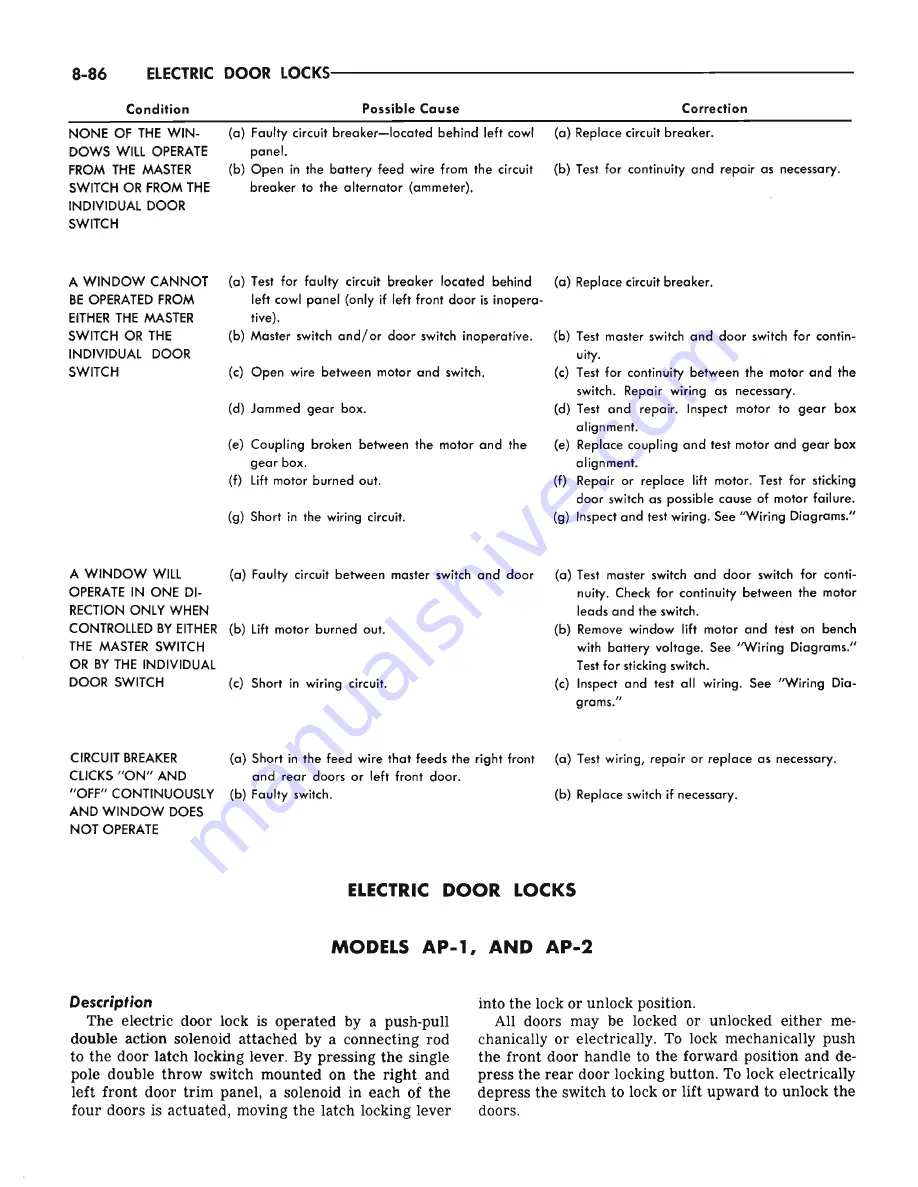 Plymouth Barracuda 1965 Service – Technical Manual Download Page 230