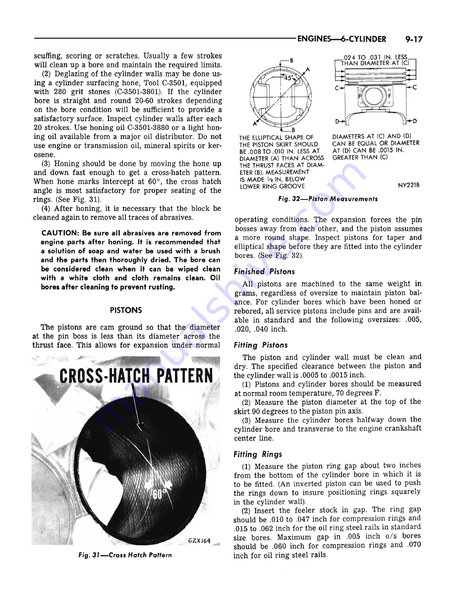 Plymouth Barracuda 1965 Service – Technical Manual Download Page 274