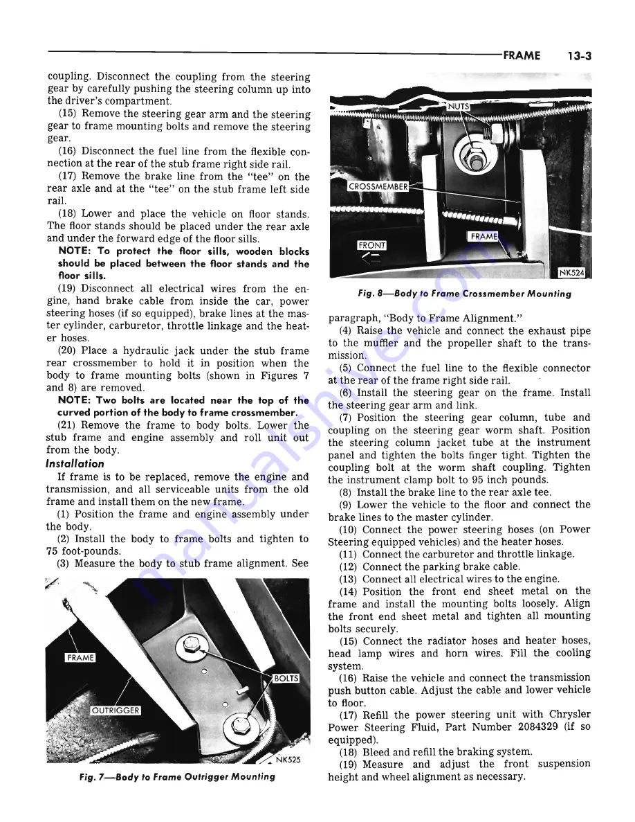 Plymouth Barracuda 1965 Service – Technical Manual Download Page 329