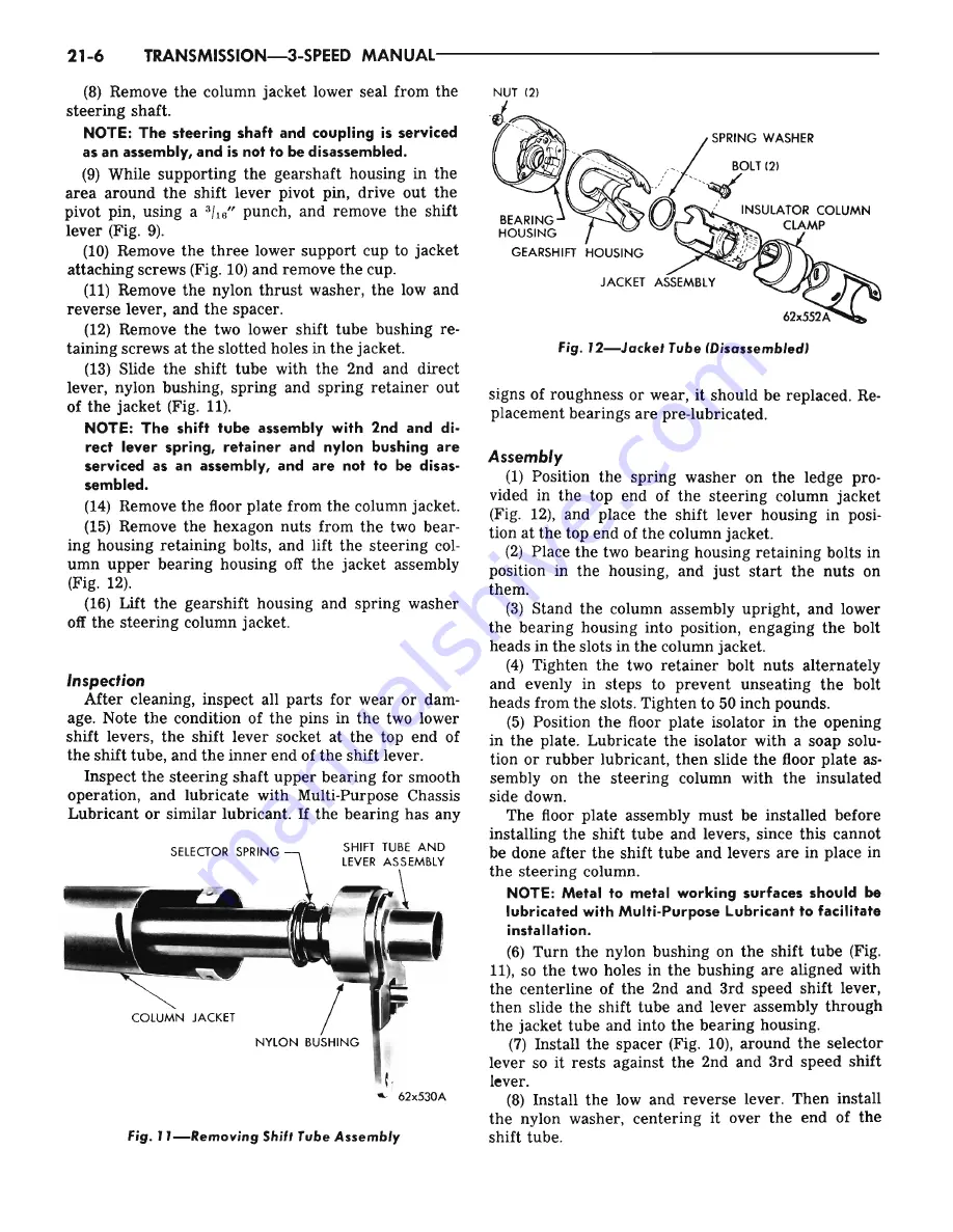 Plymouth Barracuda 1965 Service – Technical Manual Download Page 464