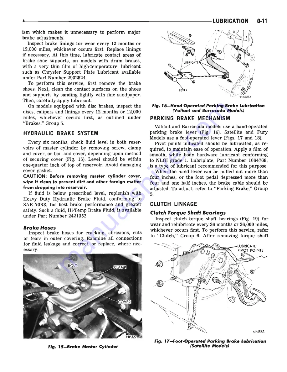 Plymouth Barracuda 1969 Service Manual Download Page 14