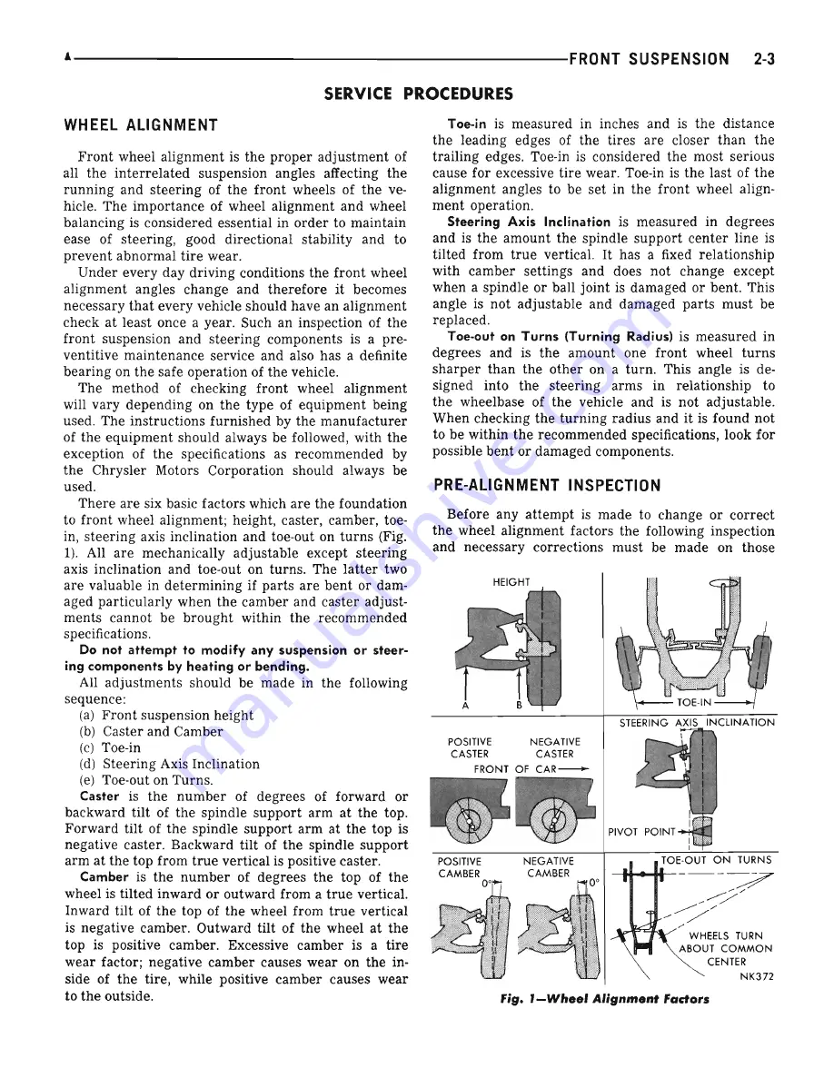 Plymouth Barracuda 1969 Service Manual Download Page 63