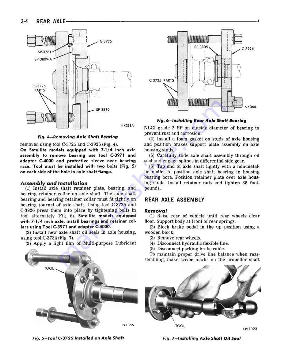 Plymouth Barracuda 1969 Service Manual Download Page 79