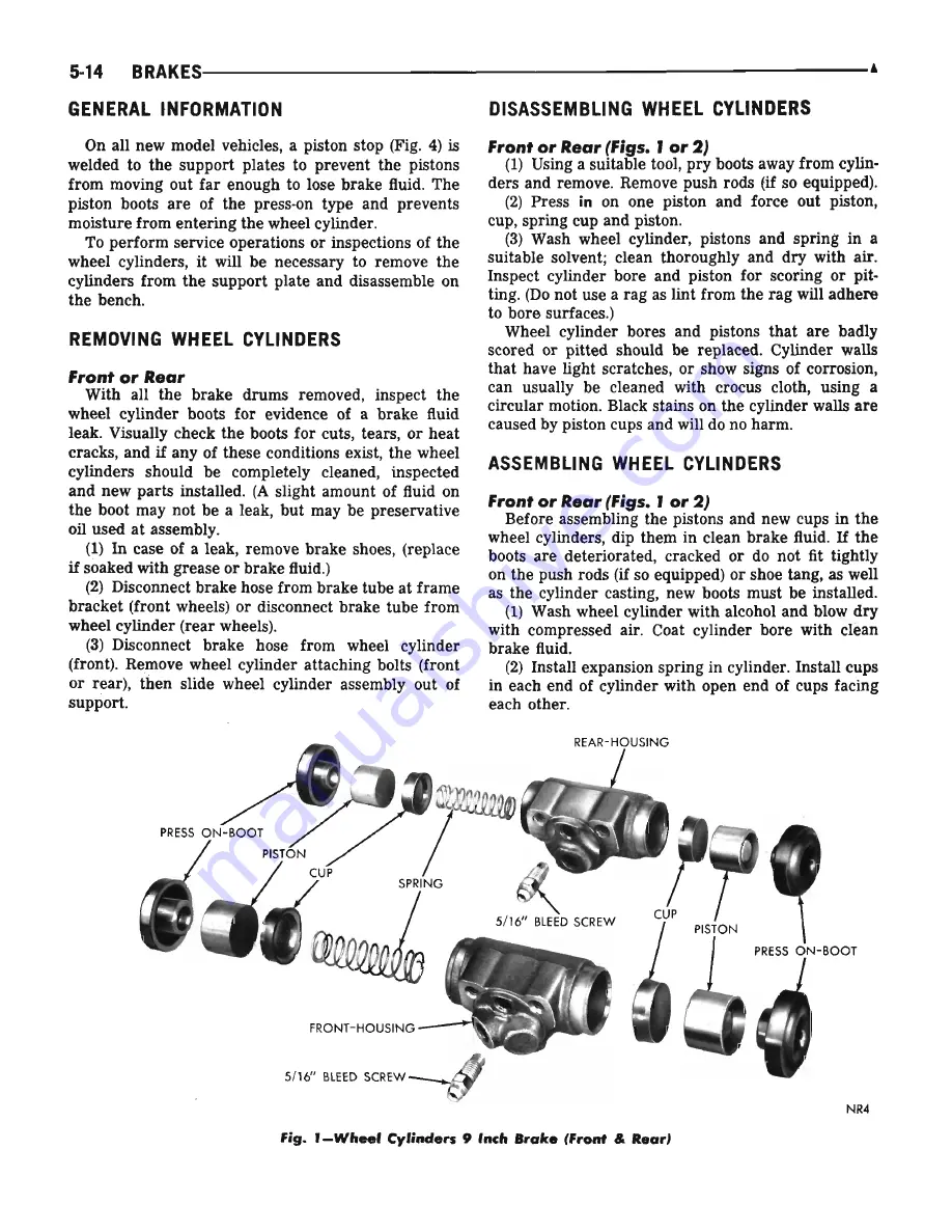 Plymouth Barracuda 1969 Service Manual Download Page 137