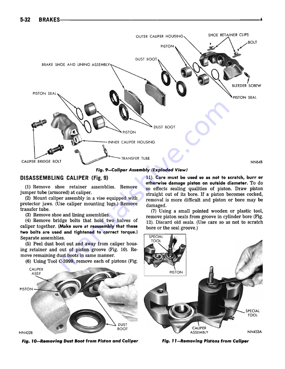 Plymouth Barracuda 1969 Service Manual Download Page 155