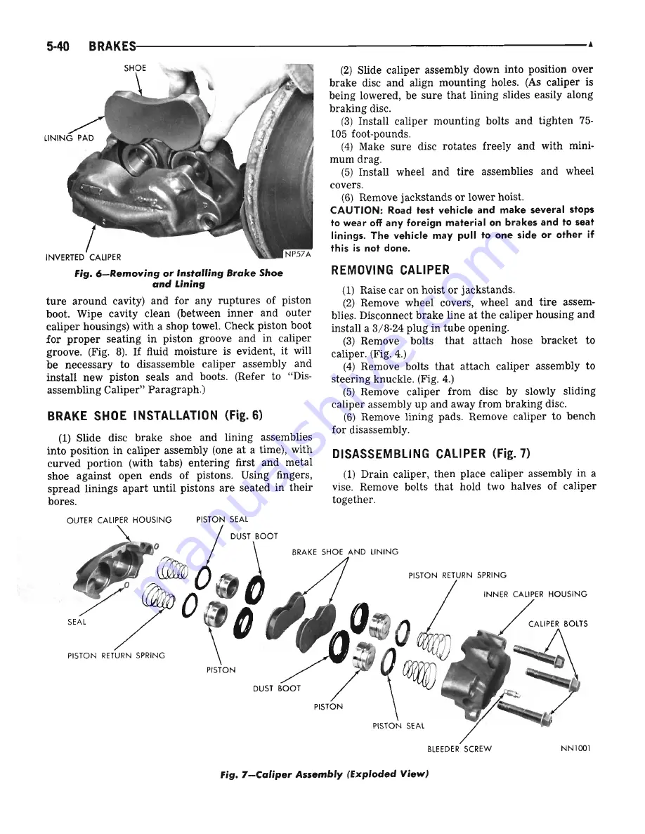 Plymouth Barracuda 1969 Service Manual Download Page 163