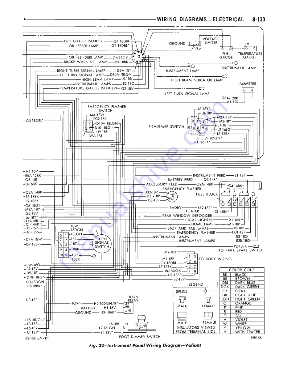 Plymouth Barracuda 1969 Service Manual Download Page 349