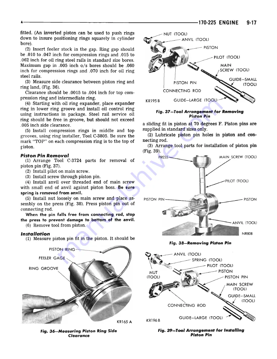 Plymouth Barracuda 1969 Service Manual Download Page 368