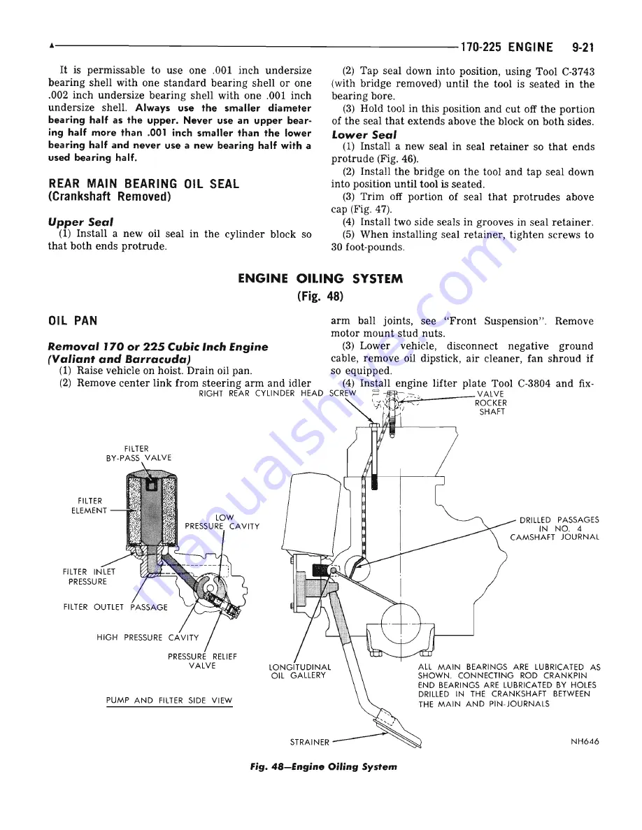 Plymouth Barracuda 1969 Service Manual Download Page 372