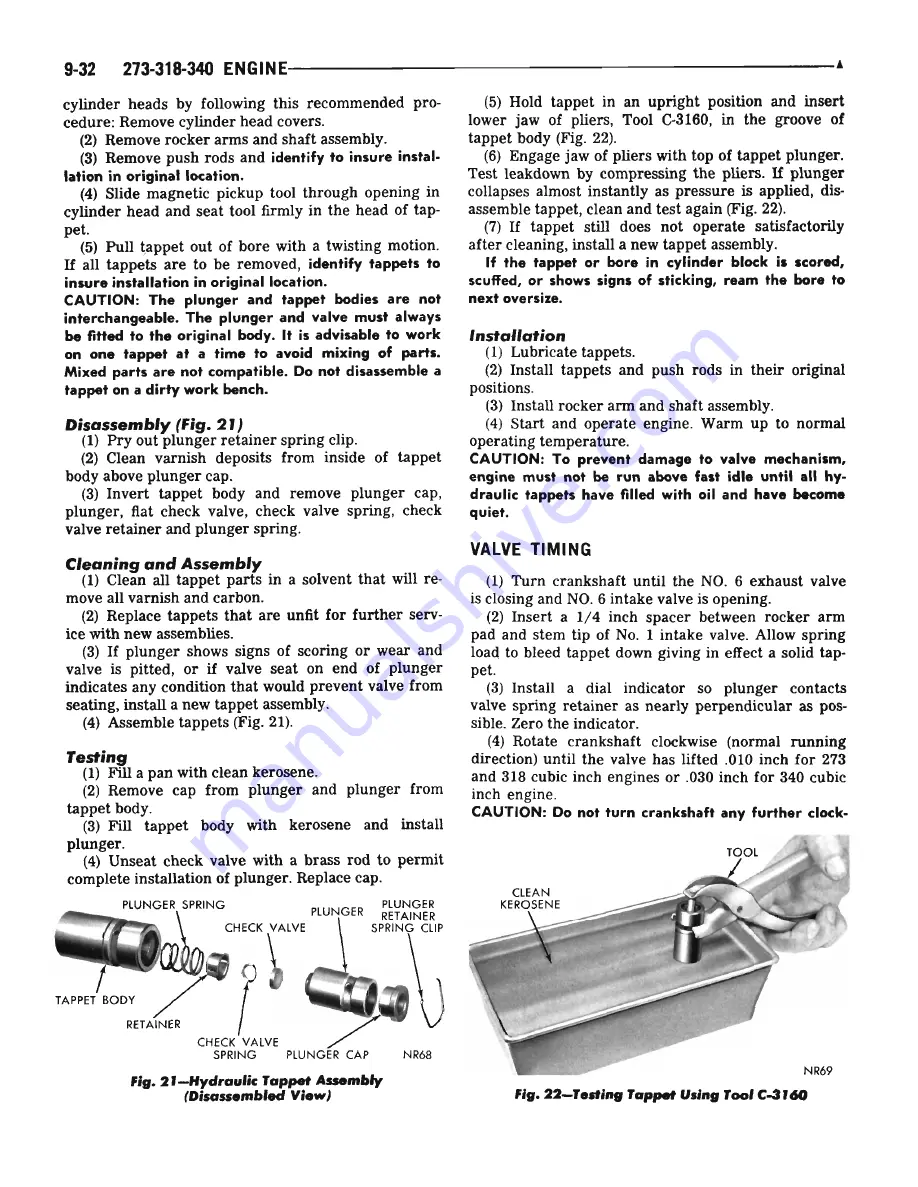 Plymouth Barracuda 1969 Service Manual Download Page 383