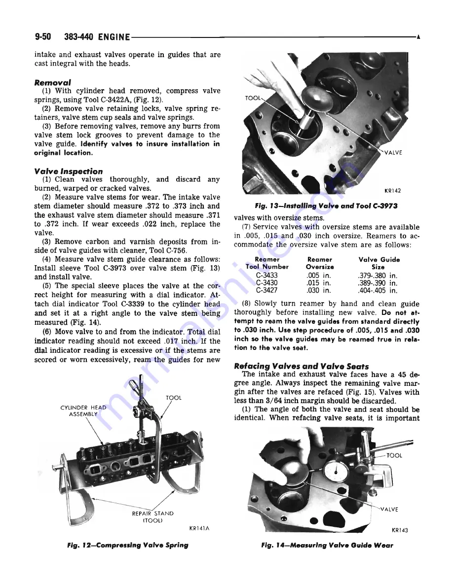 Plymouth Barracuda 1969 Service Manual Download Page 401