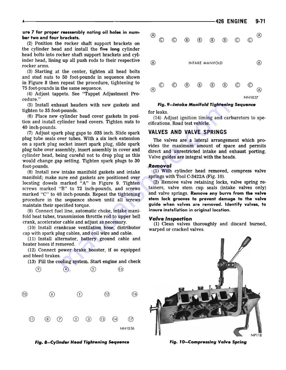 Plymouth Barracuda 1969 Service Manual Download Page 422