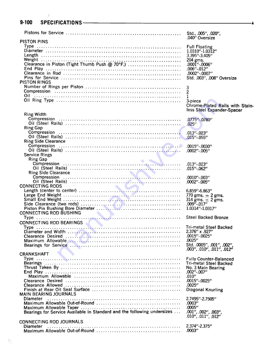 Plymouth Barracuda 1969 Service Manual Download Page 451