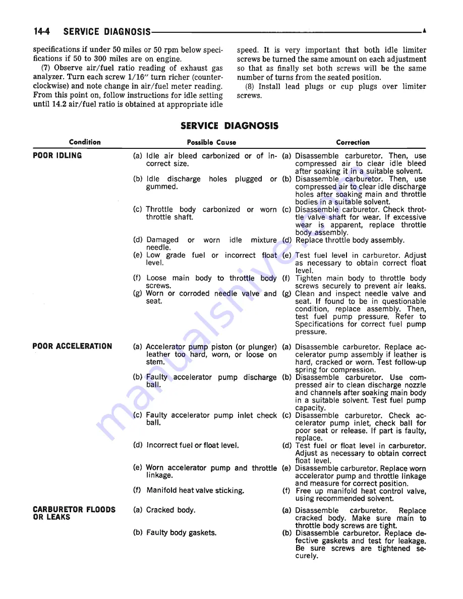 Plymouth Barracuda 1969 Service Manual Download Page 479