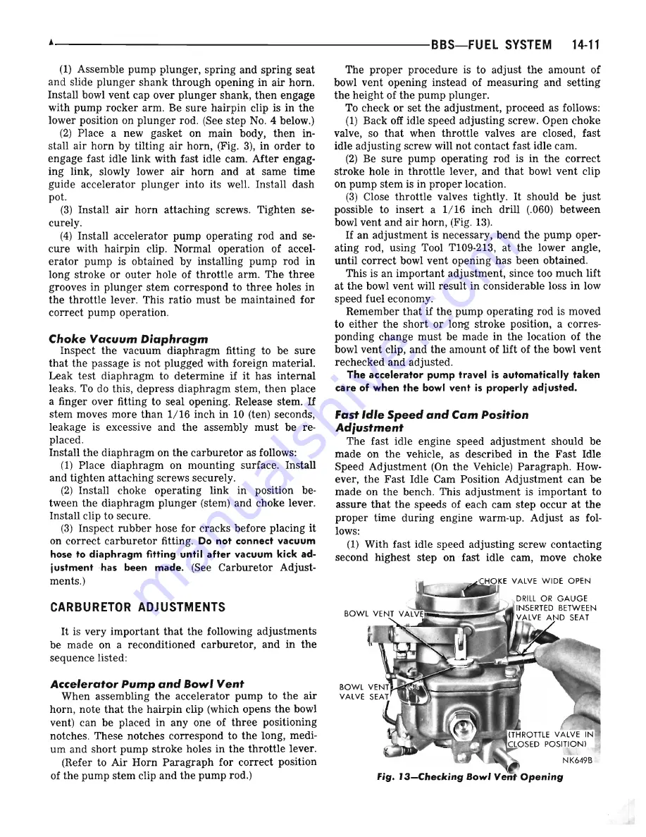 Plymouth Barracuda 1969 Service Manual Download Page 486