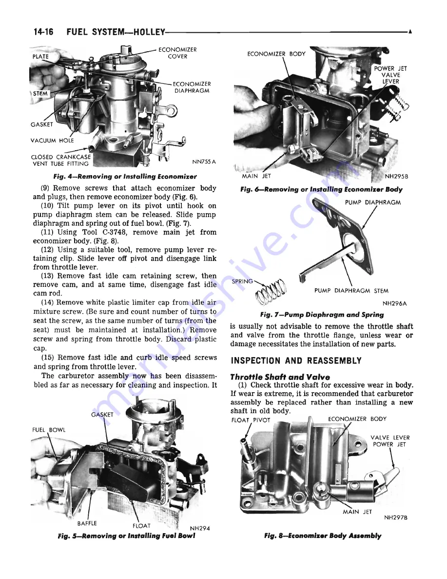 Plymouth Barracuda 1969 Service Manual Download Page 491