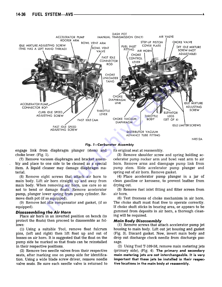 Plymouth Barracuda 1969 Скачать руководство пользователя страница 511