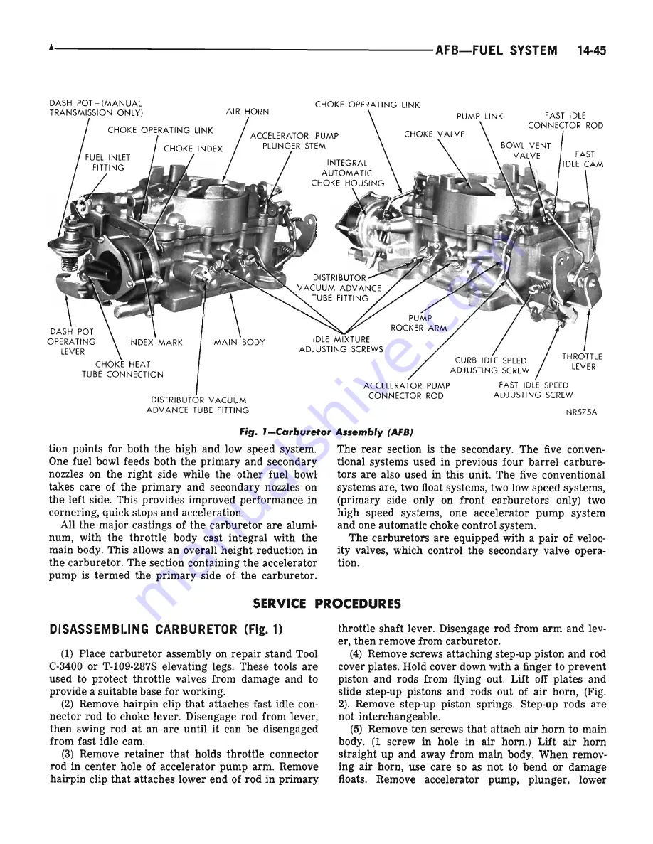 Plymouth Barracuda 1969 Скачать руководство пользователя страница 520