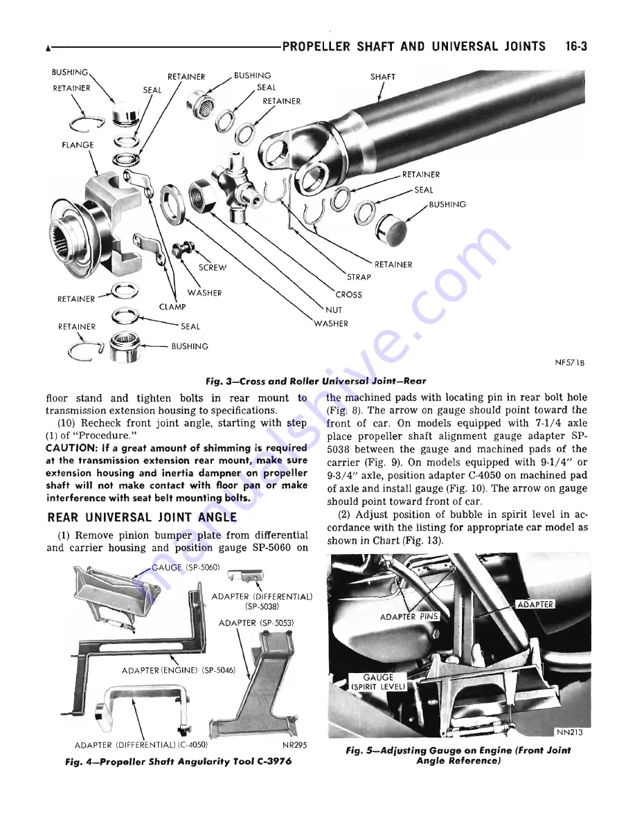 Plymouth Barracuda 1969 Service Manual Download Page 567