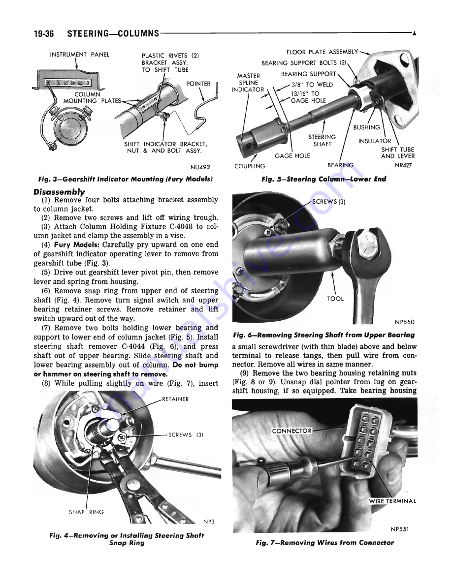 Plymouth Barracuda 1969 Service Manual Download Page 617