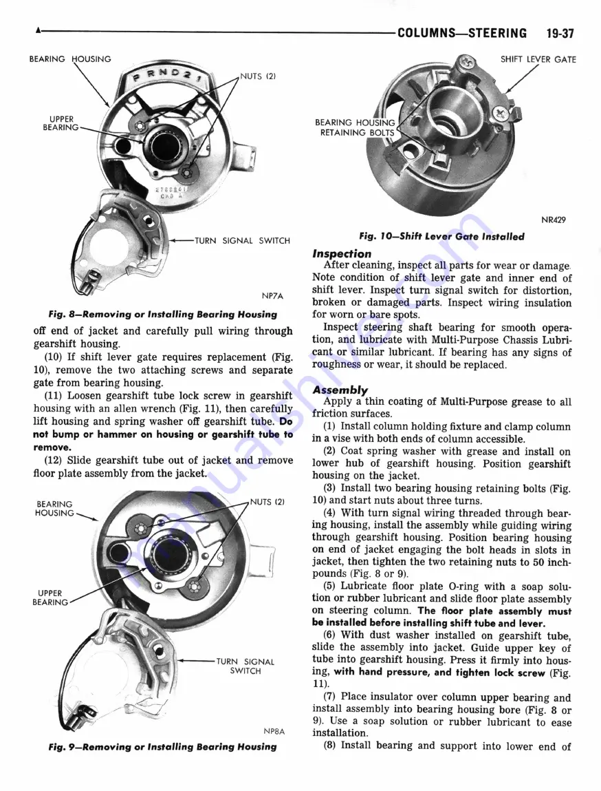 Plymouth Barracuda 1969 Service Manual Download Page 618