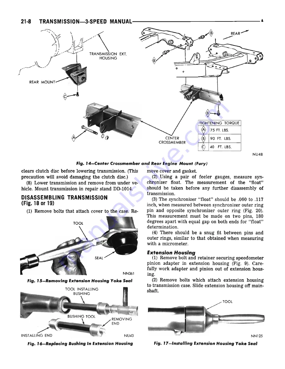 Plymouth Barracuda 1969 Service Manual Download Page 644