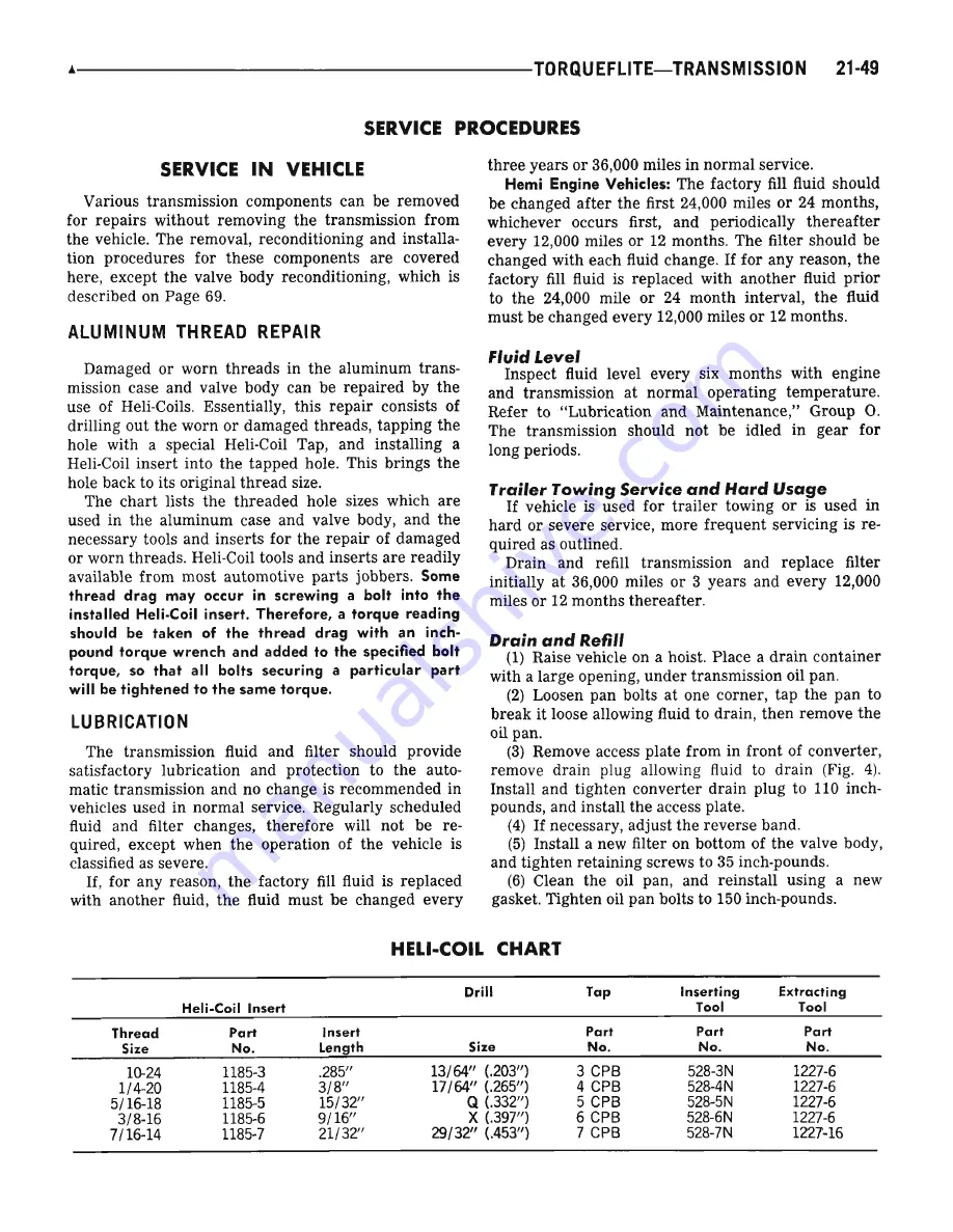 Plymouth Barracuda 1969 Service Manual Download Page 675