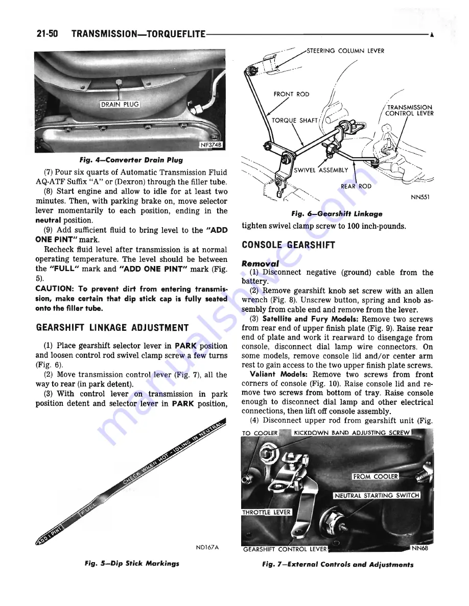 Plymouth Barracuda 1969 Service Manual Download Page 676