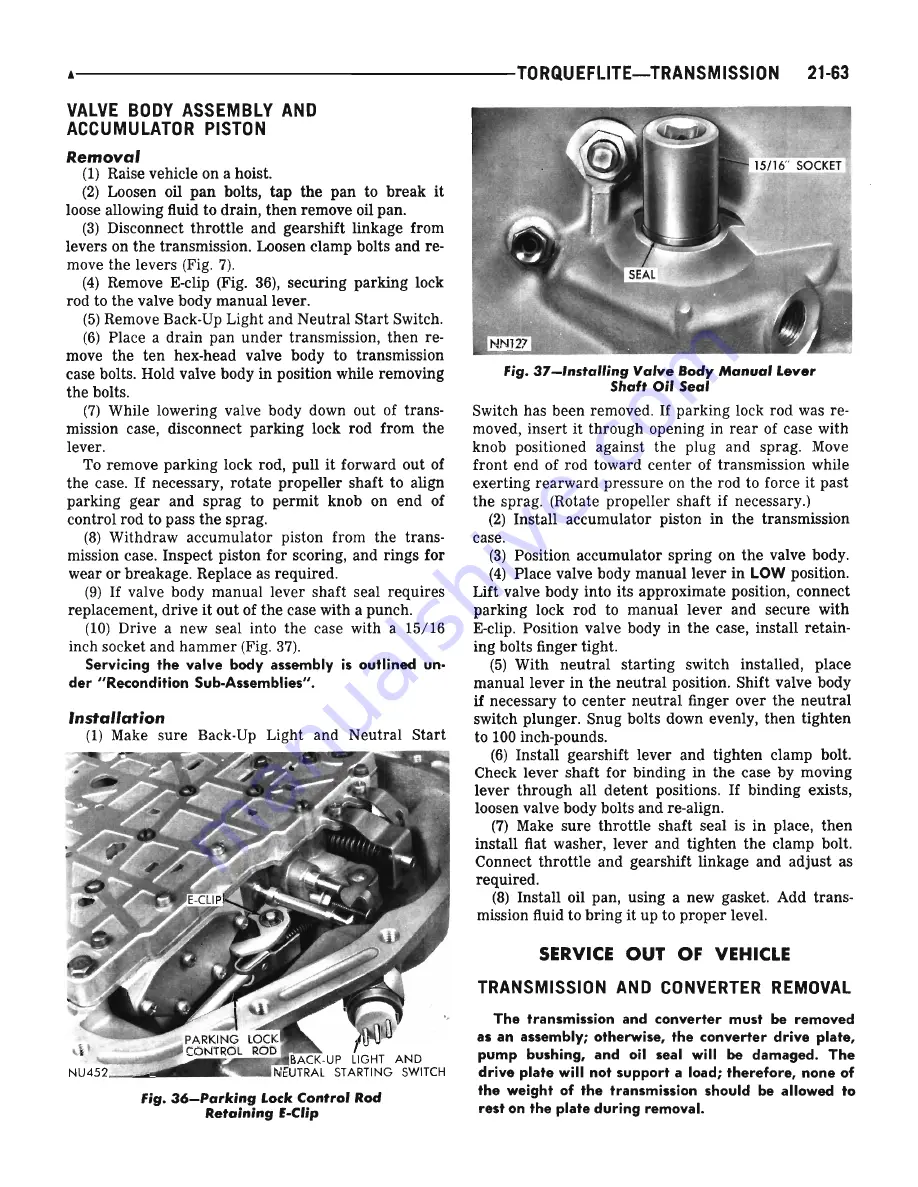 Plymouth Barracuda 1969 Service Manual Download Page 689