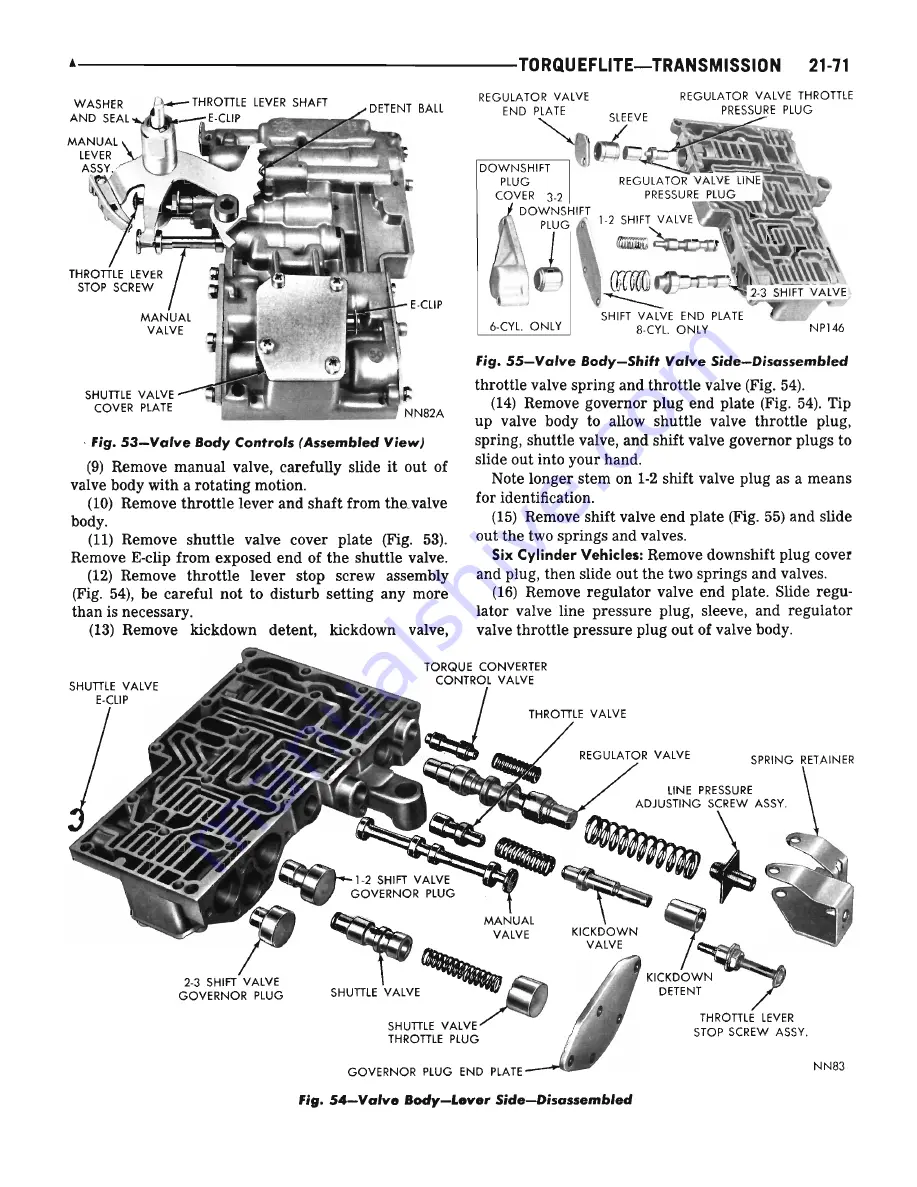 Plymouth Barracuda 1969 Service Manual Download Page 697