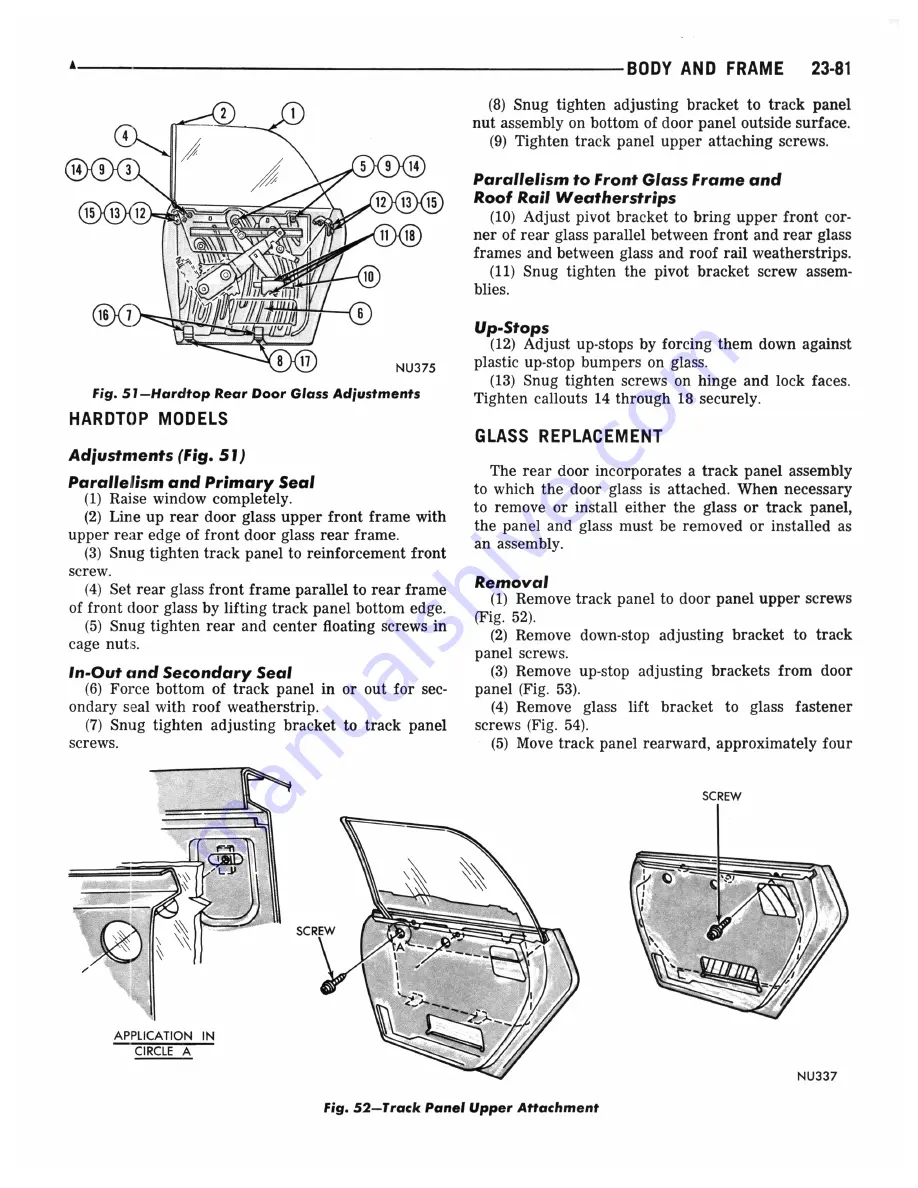 Plymouth Barracuda 1969 Service Manual Download Page 817