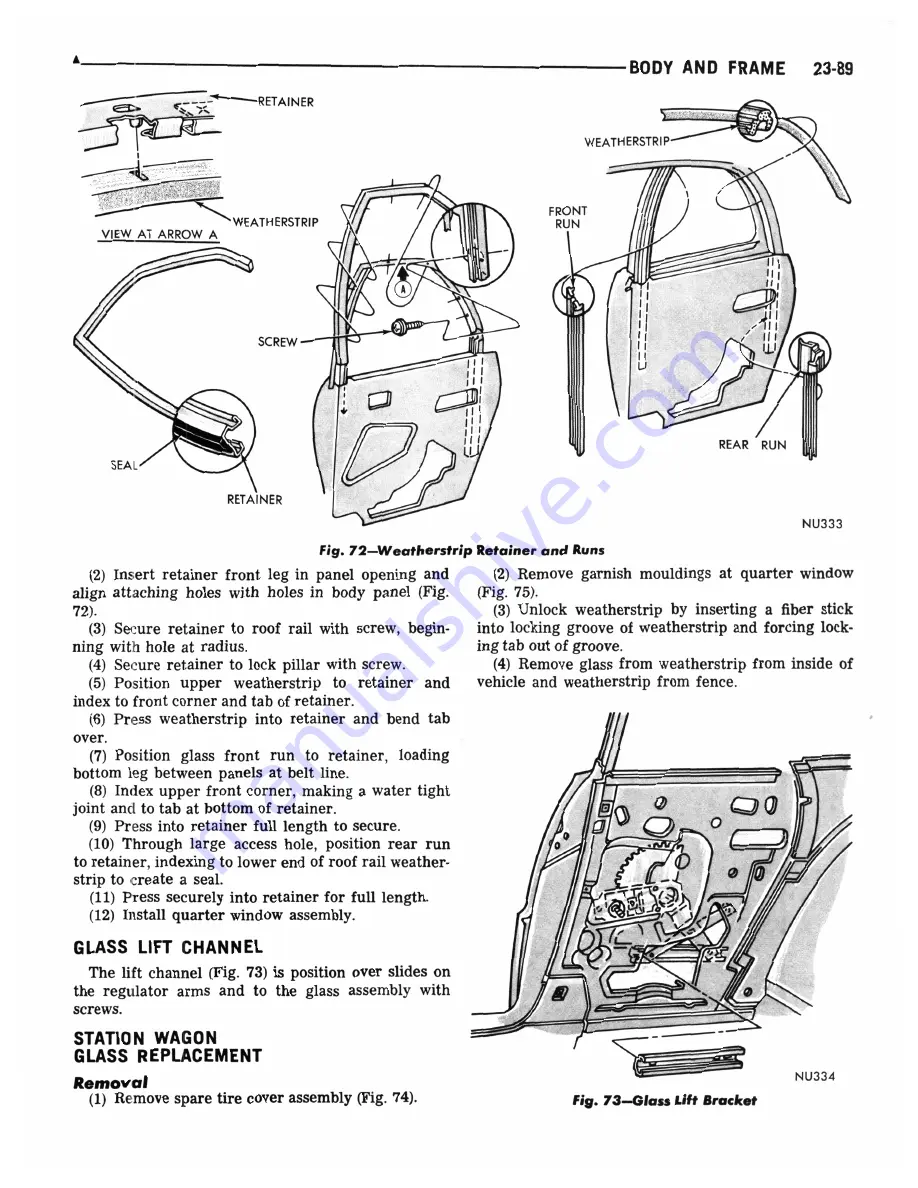 Plymouth Barracuda 1969 Service Manual Download Page 825