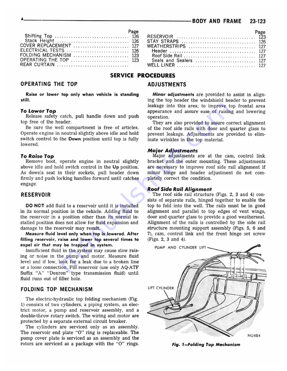 Plymouth Barracuda 1969 Service Manual Download Page 859