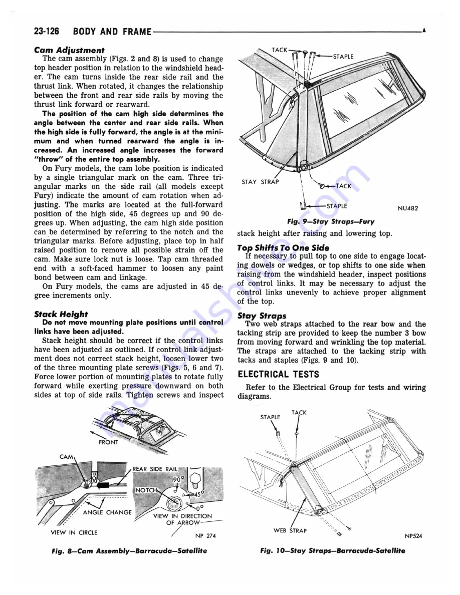 Plymouth Barracuda 1969 Service Manual Download Page 862