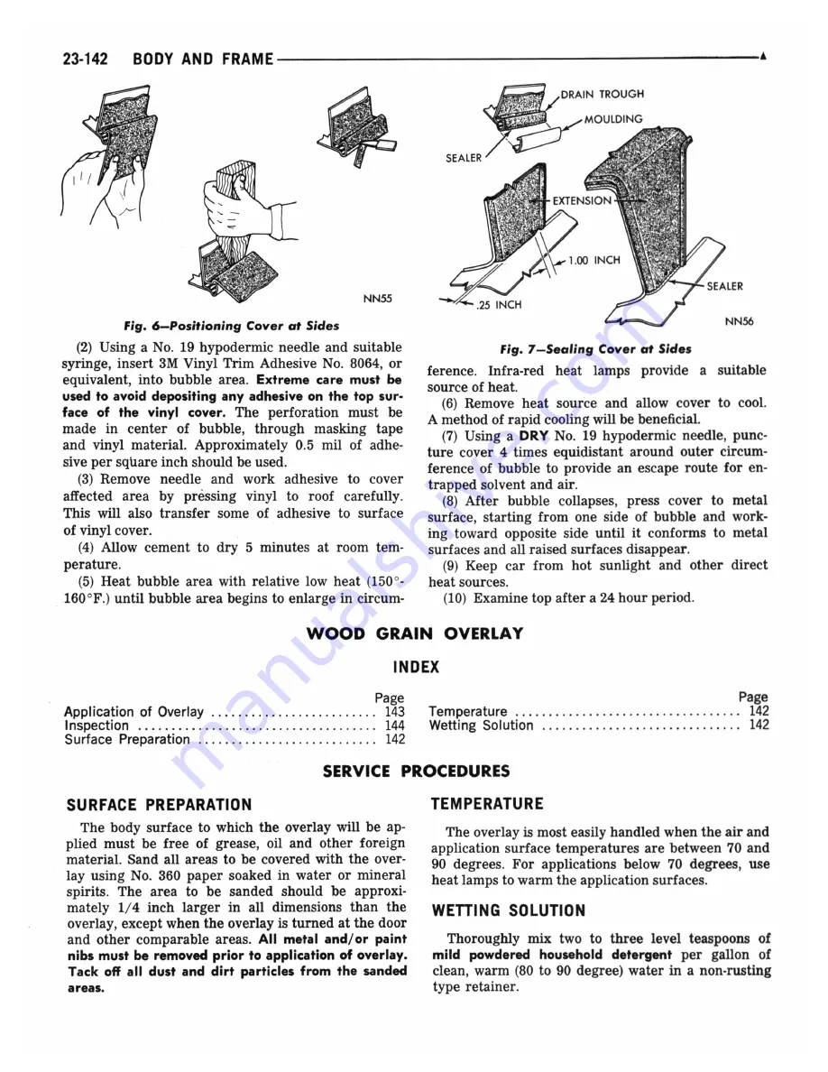 Plymouth Barracuda 1969 Service Manual Download Page 878