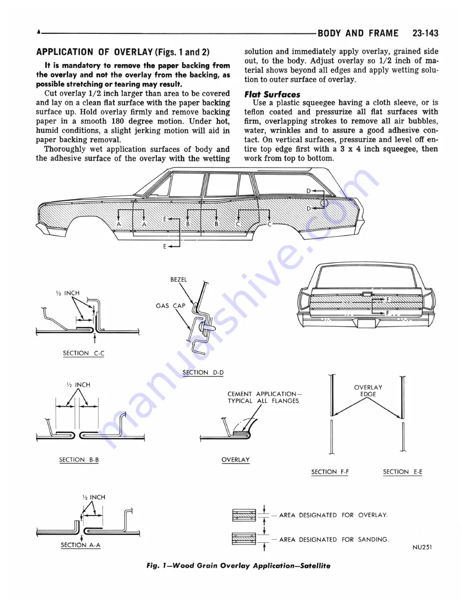 Plymouth Barracuda 1969 Service Manual Download Page 879