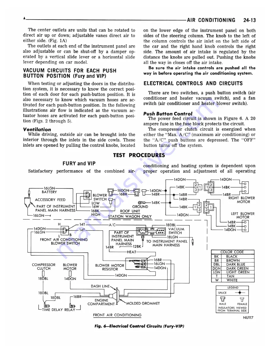 Plymouth Barracuda 1969 Service Manual Download Page 903