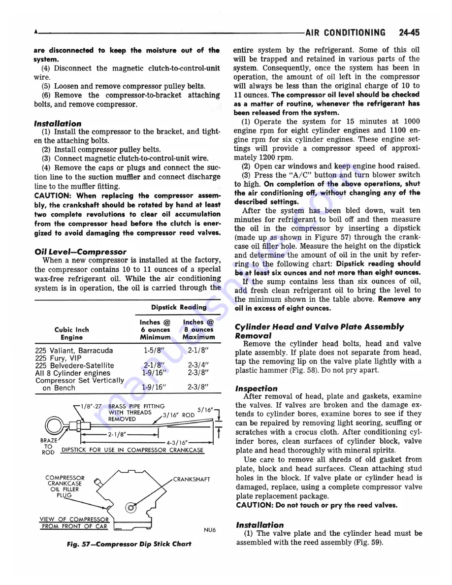 Plymouth Barracuda 1969 Service Manual Download Page 935