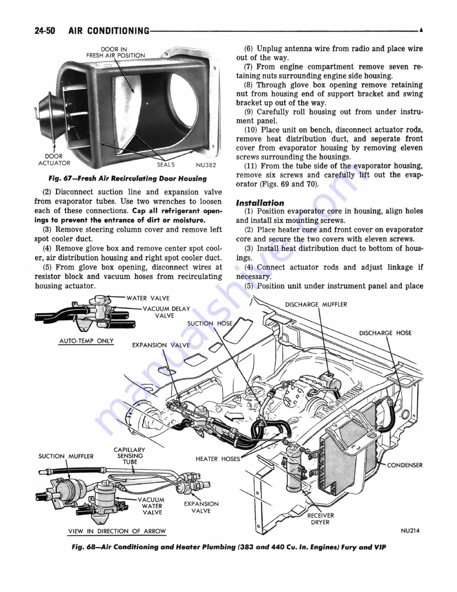 Plymouth Barracuda 1969 Service Manual Download Page 940