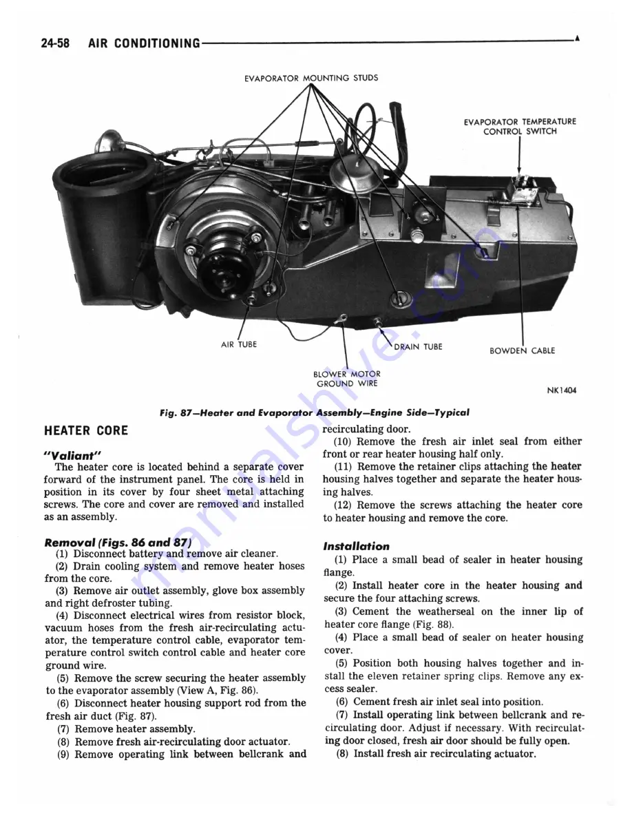 Plymouth Barracuda 1969 Service Manual Download Page 948