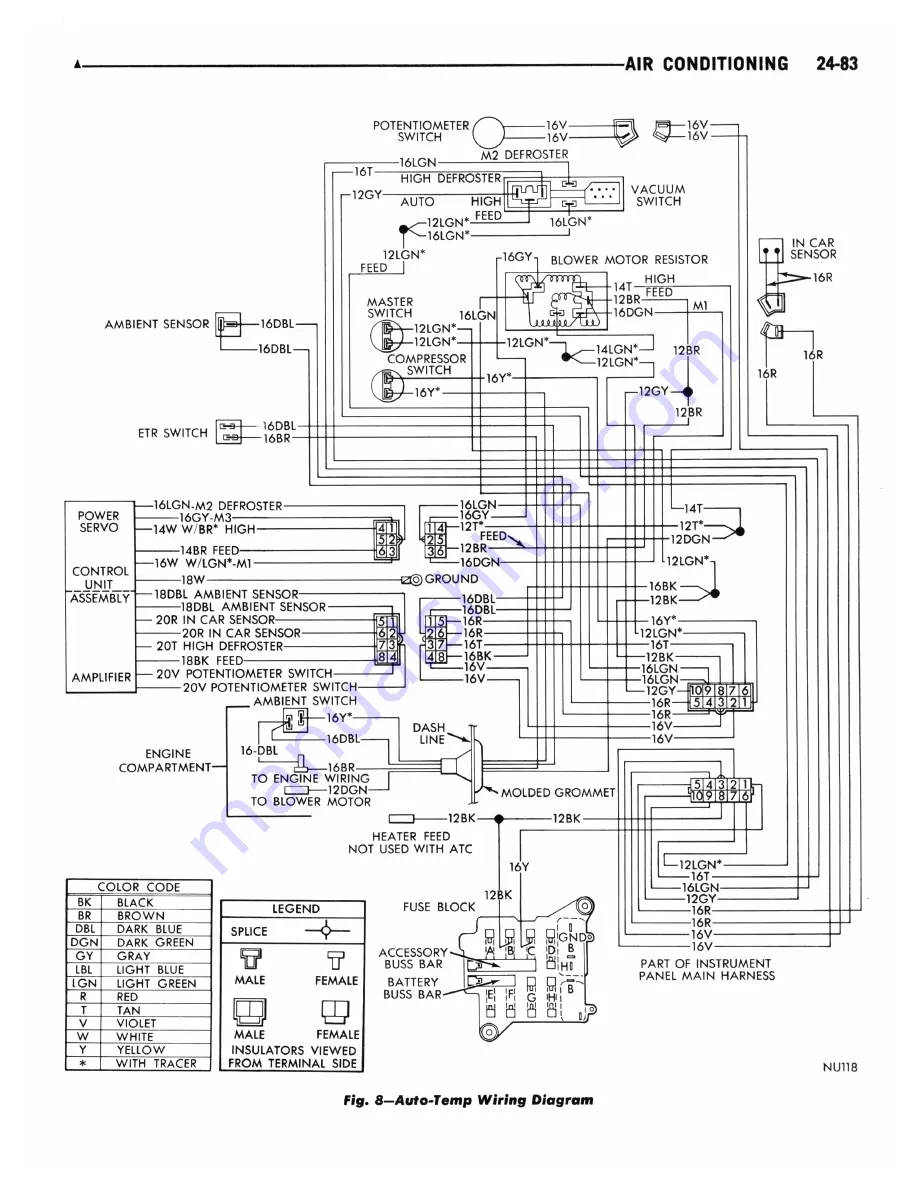 Plymouth Barracuda 1969 Service Manual Download Page 973